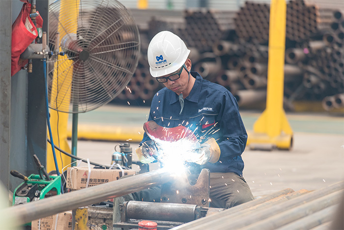 朝阳网架焊接车间